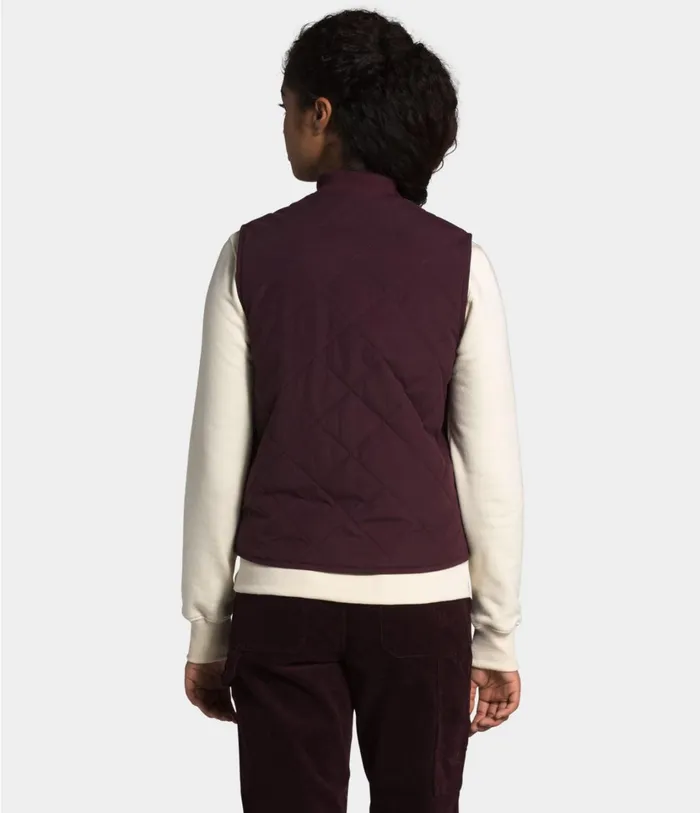 Womens Cuchillo Vest Root Brown The North Face Insulated and Down Jackets