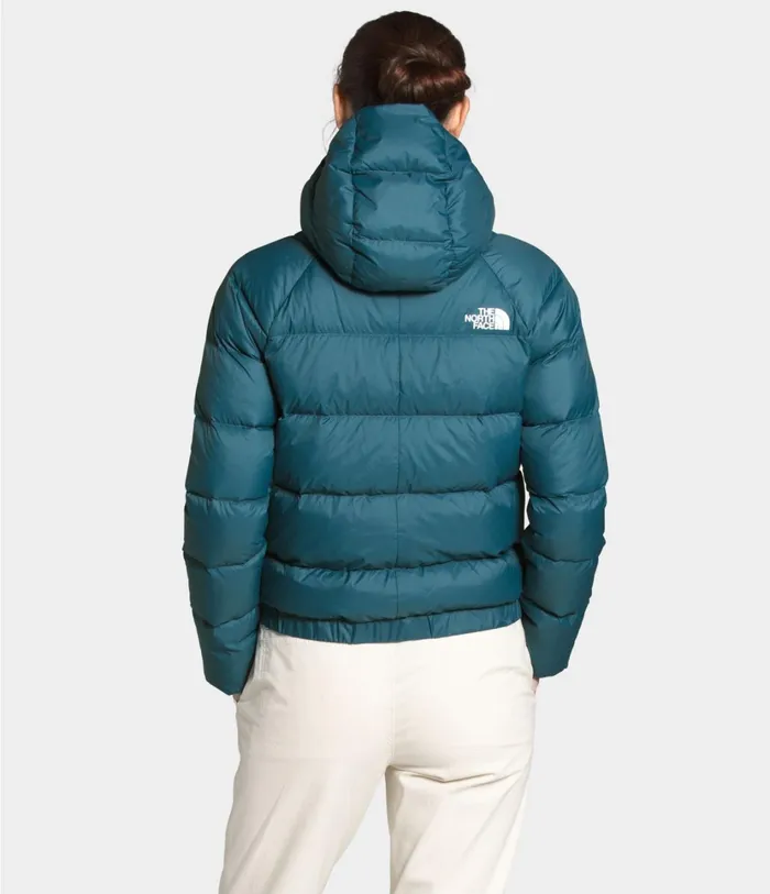 Womens Hyalite Down Hoodie Mallard Blue The North Face Insulated and Down Jackets
