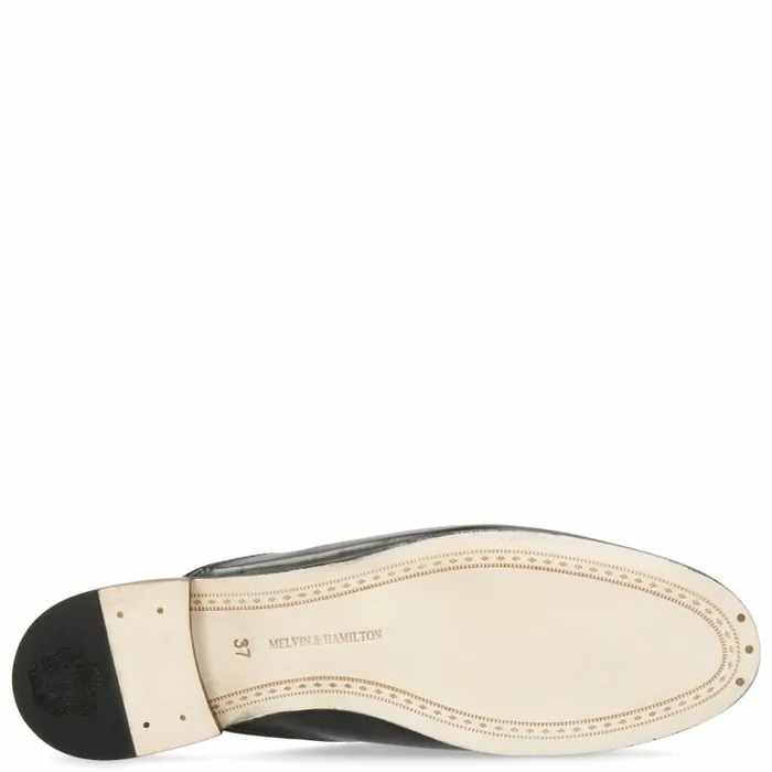 Womens Mules Melvin and Hamilton Scarlett 4 Black