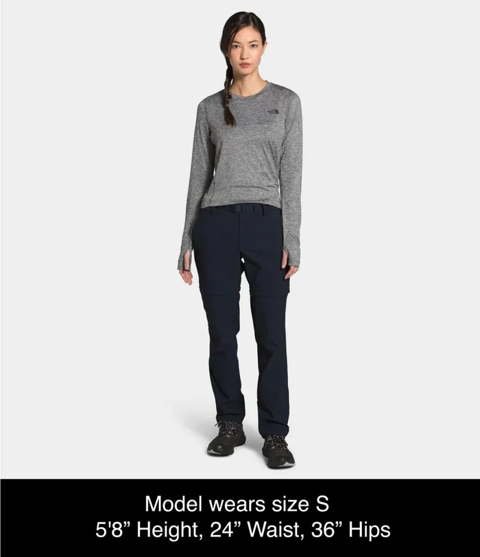 Womens Paramount Convertible MidRise Pant Urban Navy The North Face Pants
