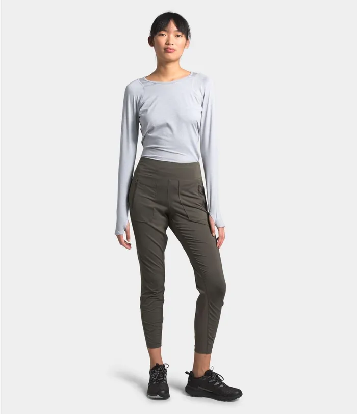 Womens Paramount Hybrid HighRise Tight New Taupe The North Face Active Bottoms