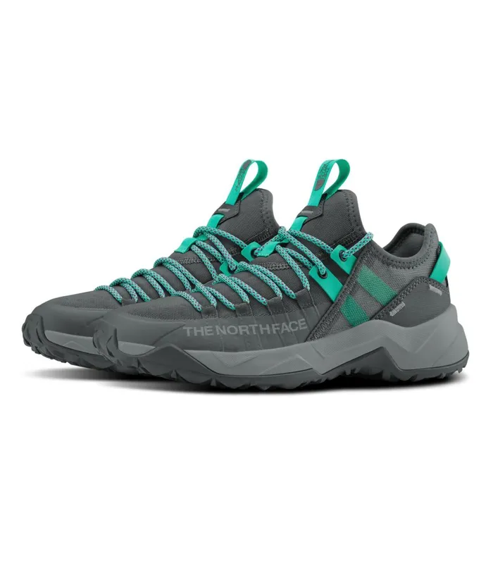 Womens Trail Escape Edge Zinc Greymeld Grey The North Face Sneakers