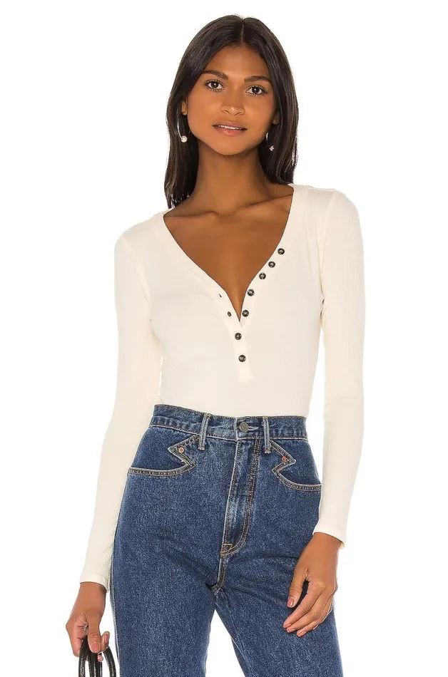 X Lindsi Lane Oliver Top Cream Women Lovers and Friends Tops