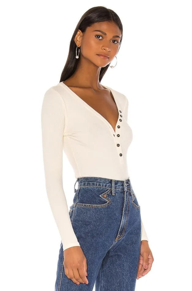 X Lindsi Lane Oliver Top Cream Women Lovers and Friends Tops