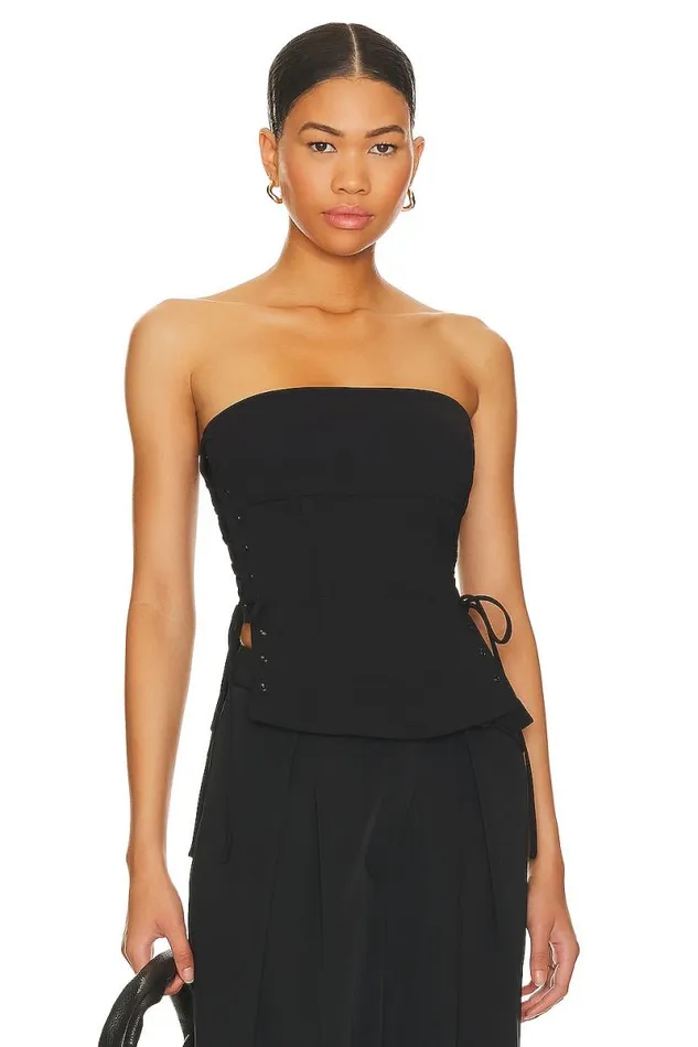 X Rachel Denali Top Black Women Lovers and Friends Tops