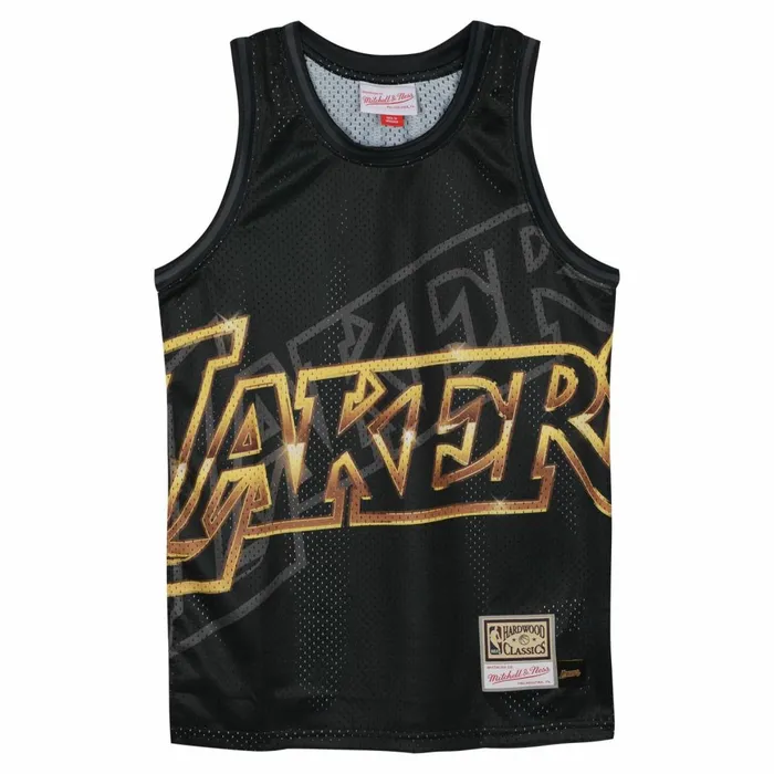 Youth Big Kids Mitchell and Ness Big Face 40 Jersey Los Angeles Lakers