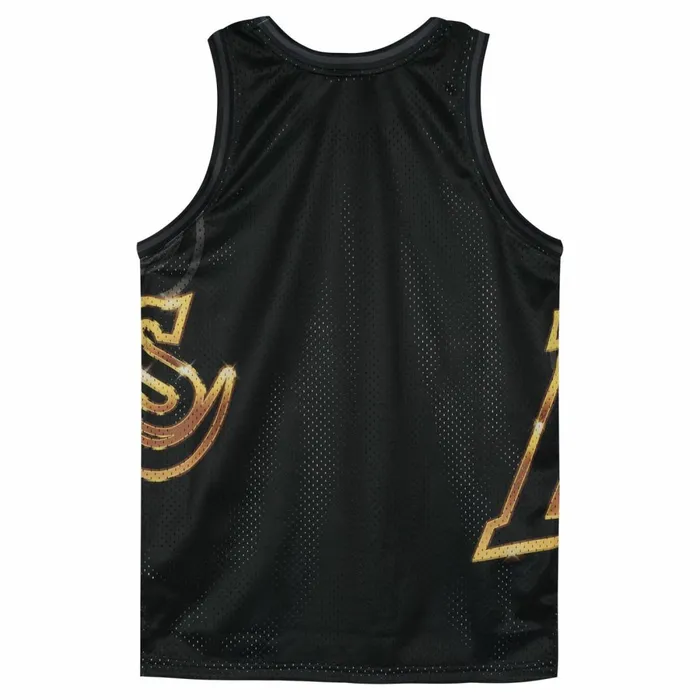 Youth Big Kids Mitchell and Ness Big Face 40 Jersey Los Angeles Lakers Youth Big Kids Mitchell and Ness Big Face 40 Jersey Los Angeles Lakers