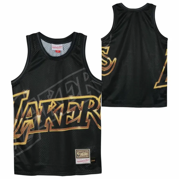Youth Big Kids Mitchell and Ness Big Face 40 Jersey Los Angeles Lakers Youth Big Kids Mitchell and Ness Big Face 40 Jersey Los Angeles Lakers