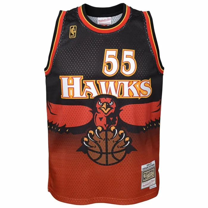 Youth Big Kids Mitchell and Ness Swingman Jersey Atlanta Hawks 199697 Dikembe Mutombo Youth Big Kids Mitchell and Ness Swingman Jersey Atlanta Hawks 199697 Dikembe Mutombo