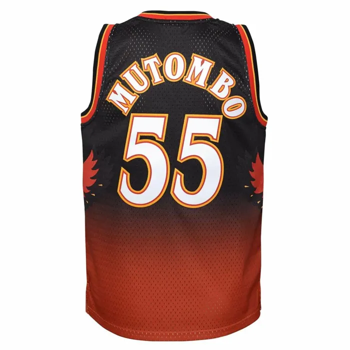 Youth Big Kids Mitchell and Ness Swingman Jersey Atlanta Hawks 199697 Dikembe Mutombo Youth Big Kids Mitchell and Ness Swingman Jersey Atlanta Hawks 199697 Dikembe Mutombo