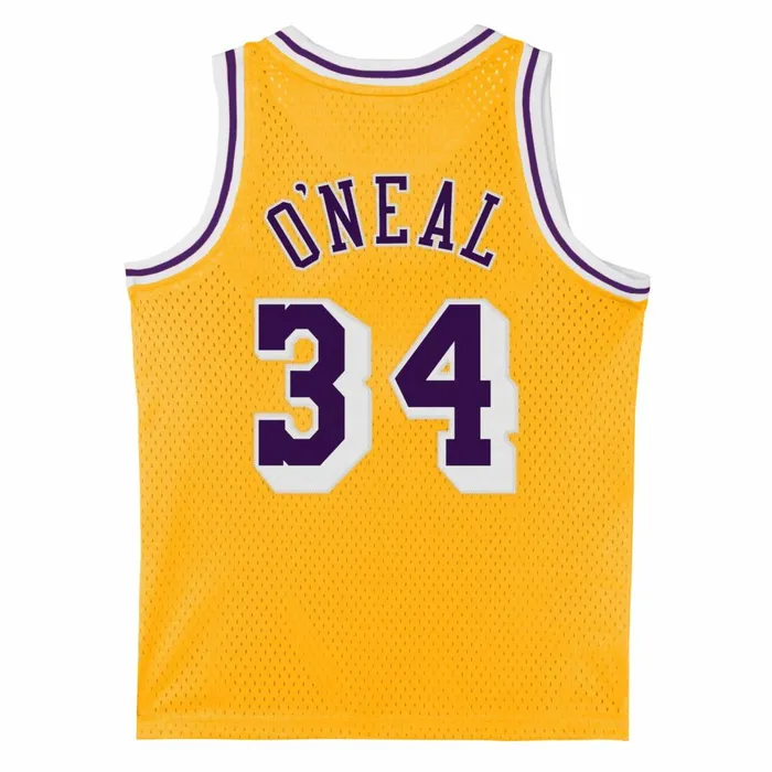 Youth Big Kids Mitchell and Ness Swingman Shaquille O039Neal Los Angeles Lakers Home 199697 Jersey Youth Big Kids Mitchell and Ness Swingman Shaquille O039Neal Los Angeles Lakers Home 199697 Jersey