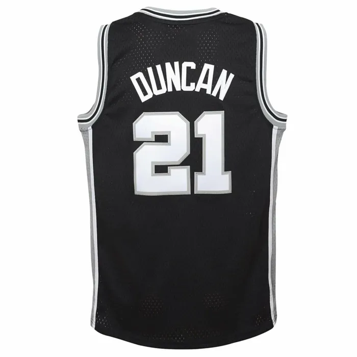 Youth Big Kids Mitchell and Ness Swingman Tim Duncan San Antonio Spurs Road 199899 Jersey Youth Big Kids Mitchell and Ness Swingman Tim Duncan San Antonio Spurs Road 199899 Jersey