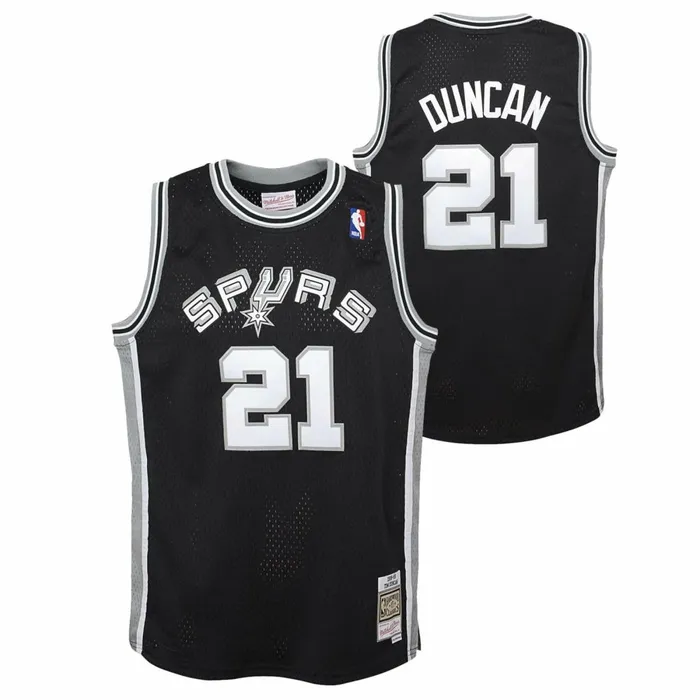 Youth Big Kids Mitchell and Ness Swingman Tim Duncan San Antonio Spurs Road 199899 Jersey Youth Big Kids Mitchell and Ness Swingman Tim Duncan San Antonio Spurs Road 199899 Jersey