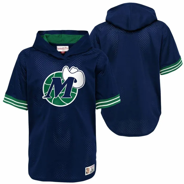 Youth Big Kids Mitchell and Ness Unbeaten SS Mesh Hoody Dallas Mavericks Youth Big Kids Mitchell and Ness Unbeaten SS Mesh Hoody Dallas Mavericks