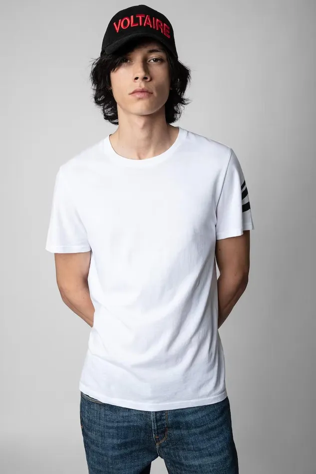 Zadig and Voltaire All Men TOMMY ARROW TEE WHITE 8211 Men Zadig and Voltaire All Men TOMMY ARROW TEE WHITE 8211 Men