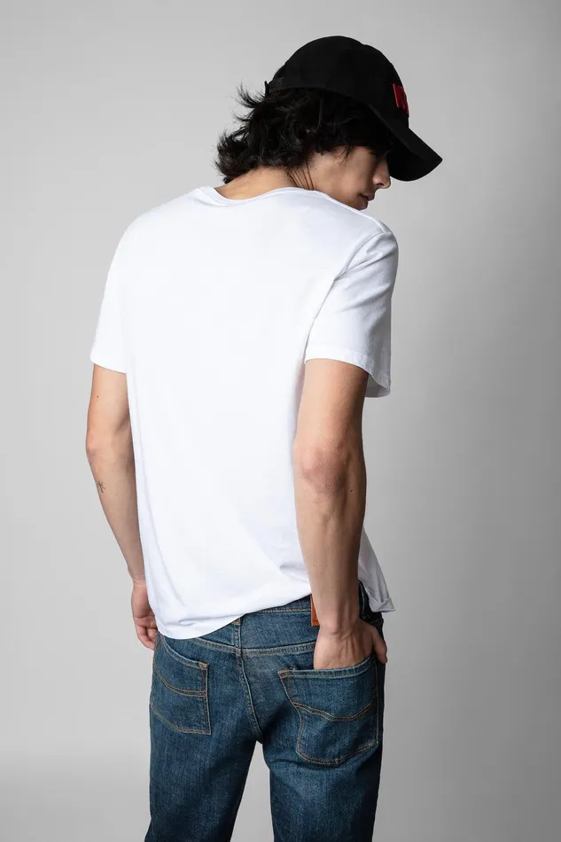 Zadig and Voltaire All Men TOMMY ARROW TEE WHITE 8211 Men Zadig and Voltaire All Men TOMMY ARROW TEE WHITE 8211 Men