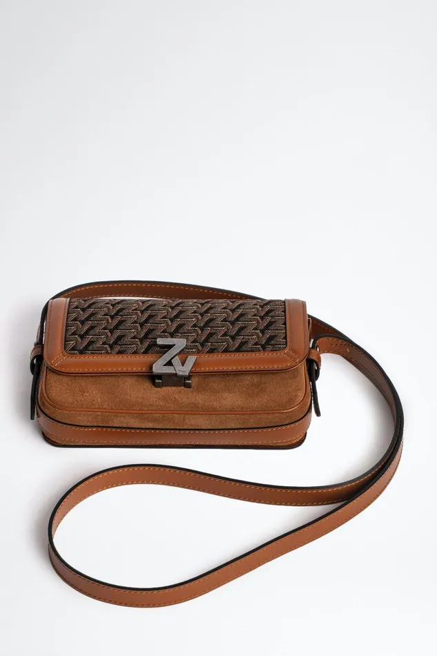 Zadig and Voltaire Bags ZV LE MINI MONOGRAM BAG COGNAC 8211 WomenMen Zadig and Voltaire Bags ZV LE MINI MONOGRAM BAG COGNAC 8211 WomenMen