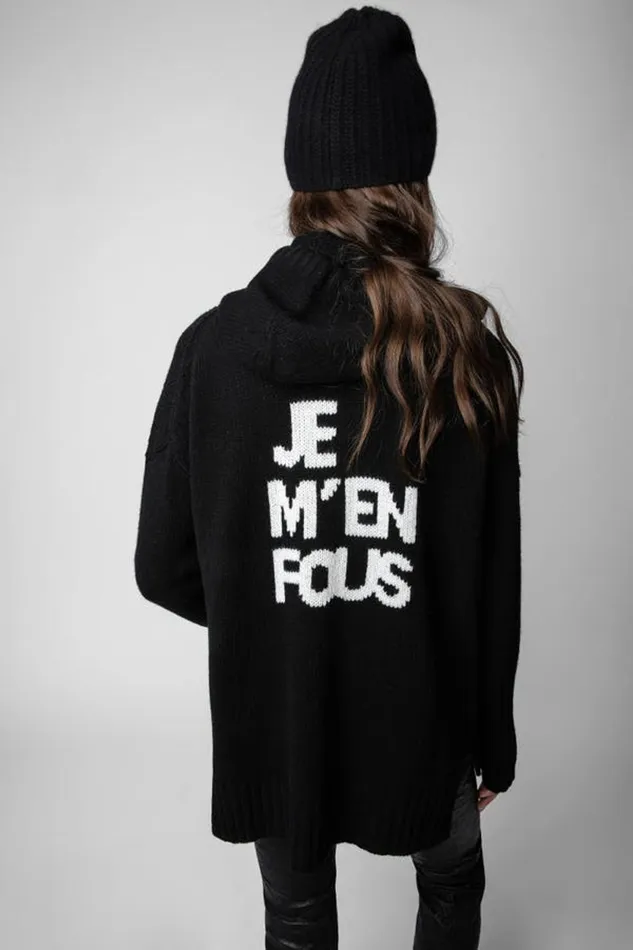 Zadig and Voltaire Sweaters and Knitwear SALMA JMF CARDIGAN BLACK 8211 Women Zadig and Voltaire Sweaters and Knitwear SALMA JMF CARDIGAN BLACK 8211 Women