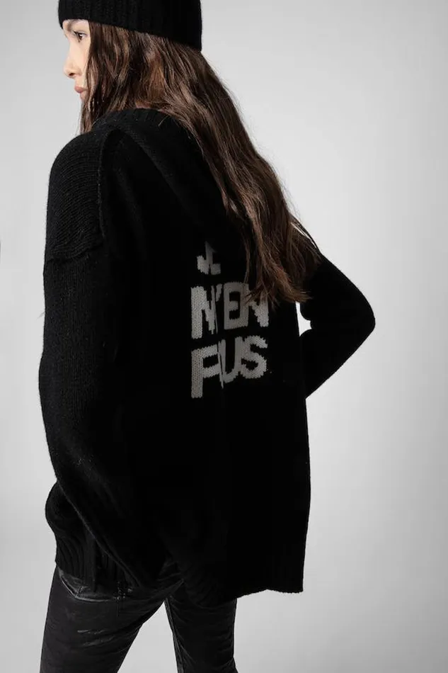 Zadig and Voltaire Sweaters and Knitwear SALMA JMF CARDIGAN BLACK 8211 Women Zadig and Voltaire Sweaters and Knitwear SALMA JMF CARDIGAN BLACK 8211 Women
