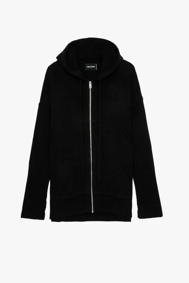 Zadig and Voltaire Sweaters and Knitwear SALMA JMF CARDIGAN BLACK 8211 Women Zadig and Voltaire Sweaters and Knitwear SALMA JMF CARDIGAN BLACK 8211 Women